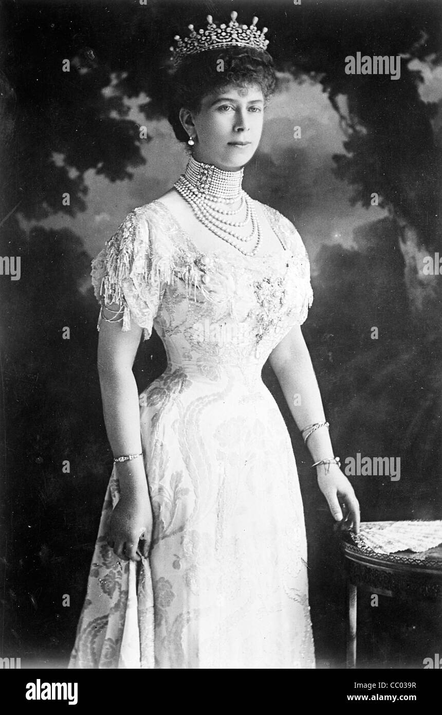 Mary, S.A.R. la reine d'Angleterre 1914 Banque D'Images