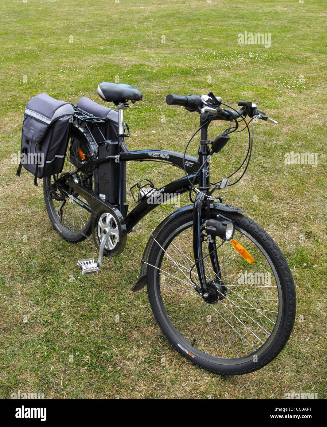 Vélo électrique de haute qualité avec une assurance de bât vendait environ £1500 Banque D'Images