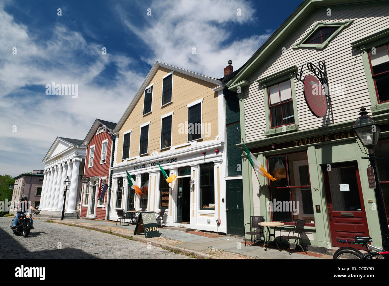 Vieille ville de New Bedford Massachusetts USA Banque D'Images