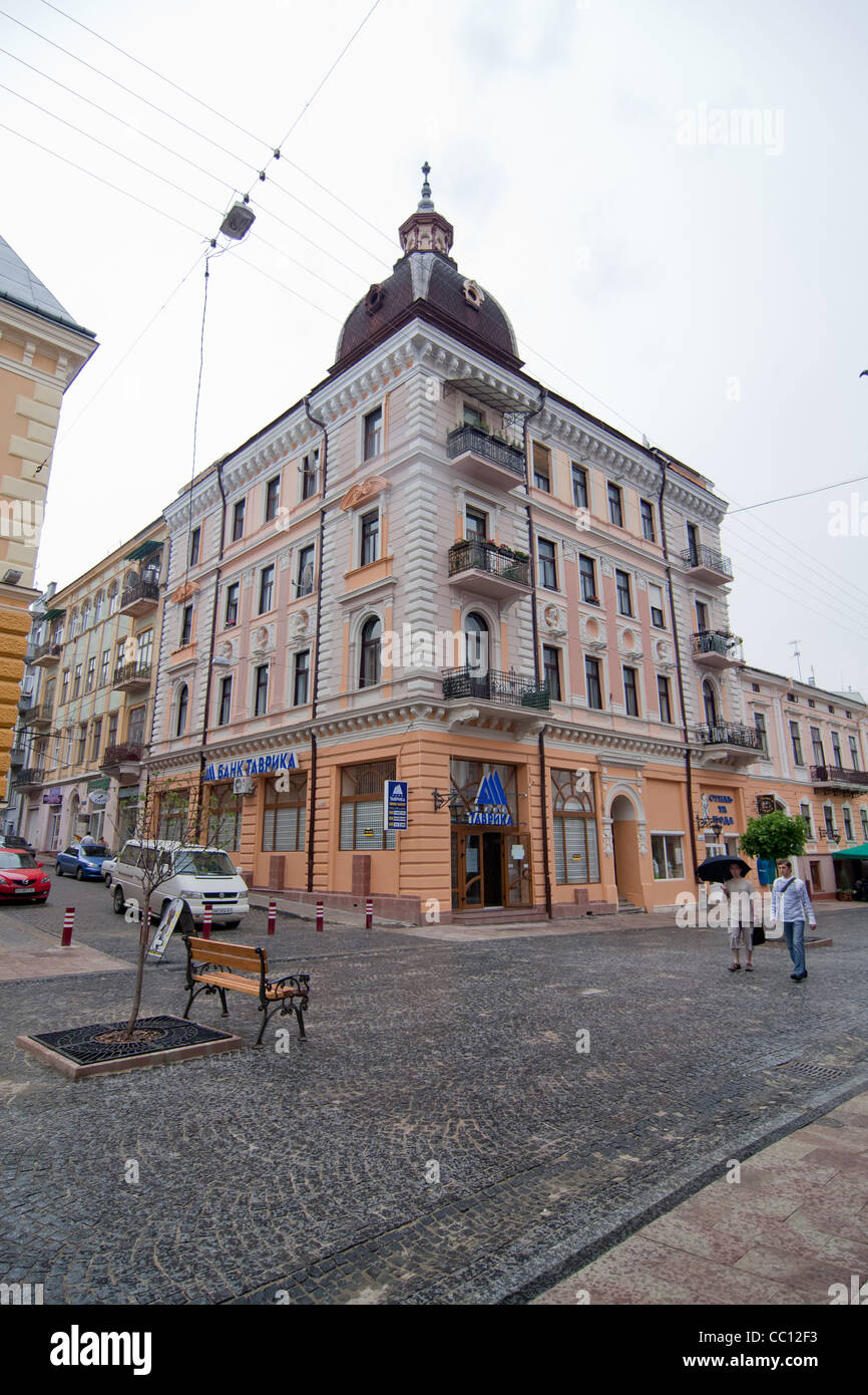 Ville Tchernivtsi en Ukraine Banque D'Images