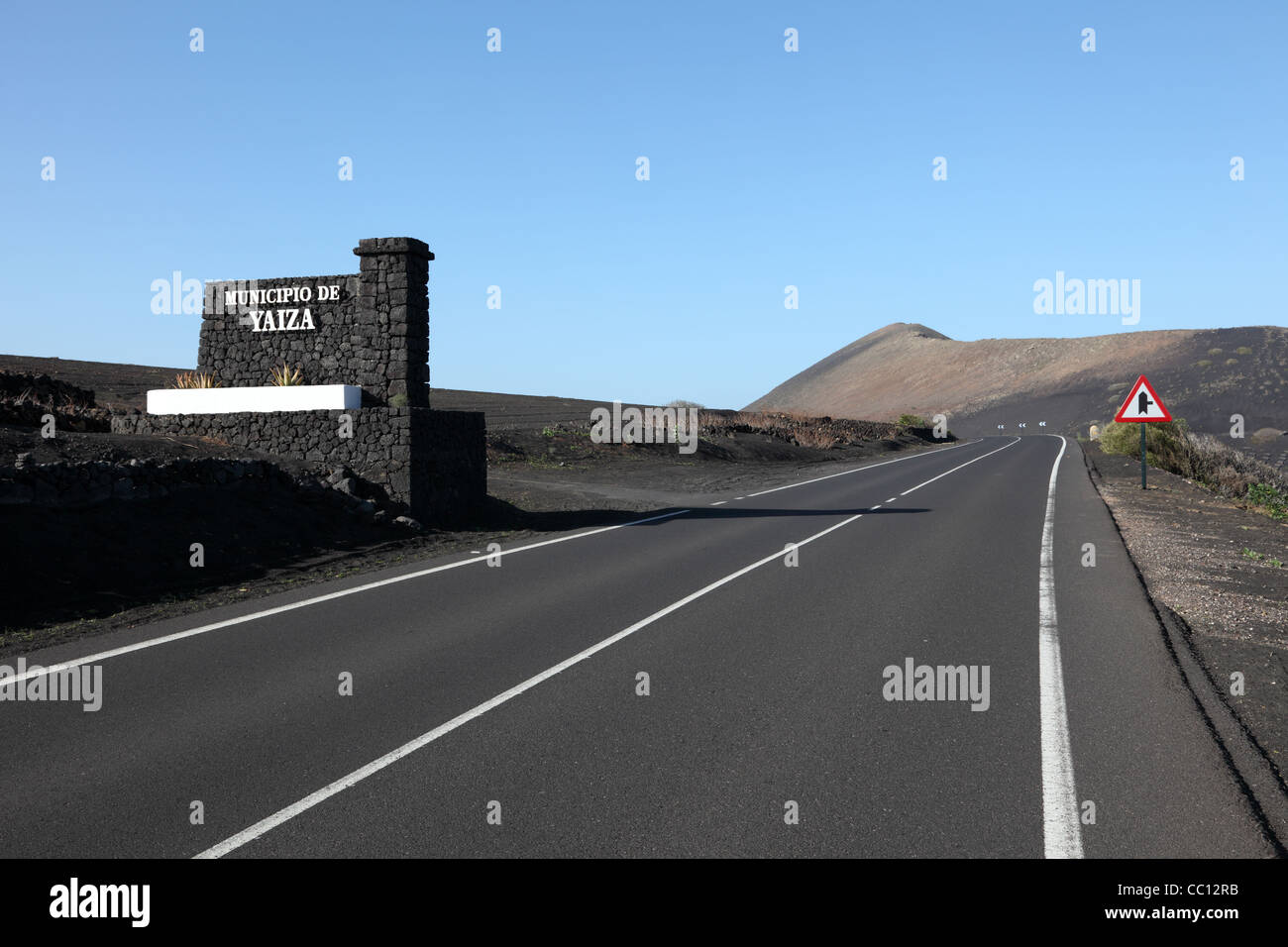 Municipio de Yaiza sur l'île des Canaries Lanzarote, Espagne Banque D'Images