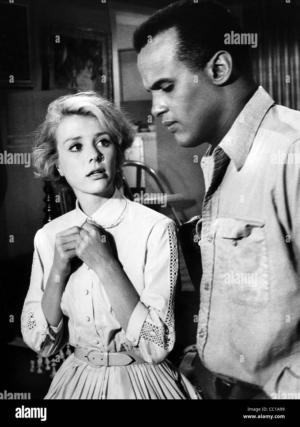 Inger Stevens Harry Belafonte Le Monde La Chair Et Le - 