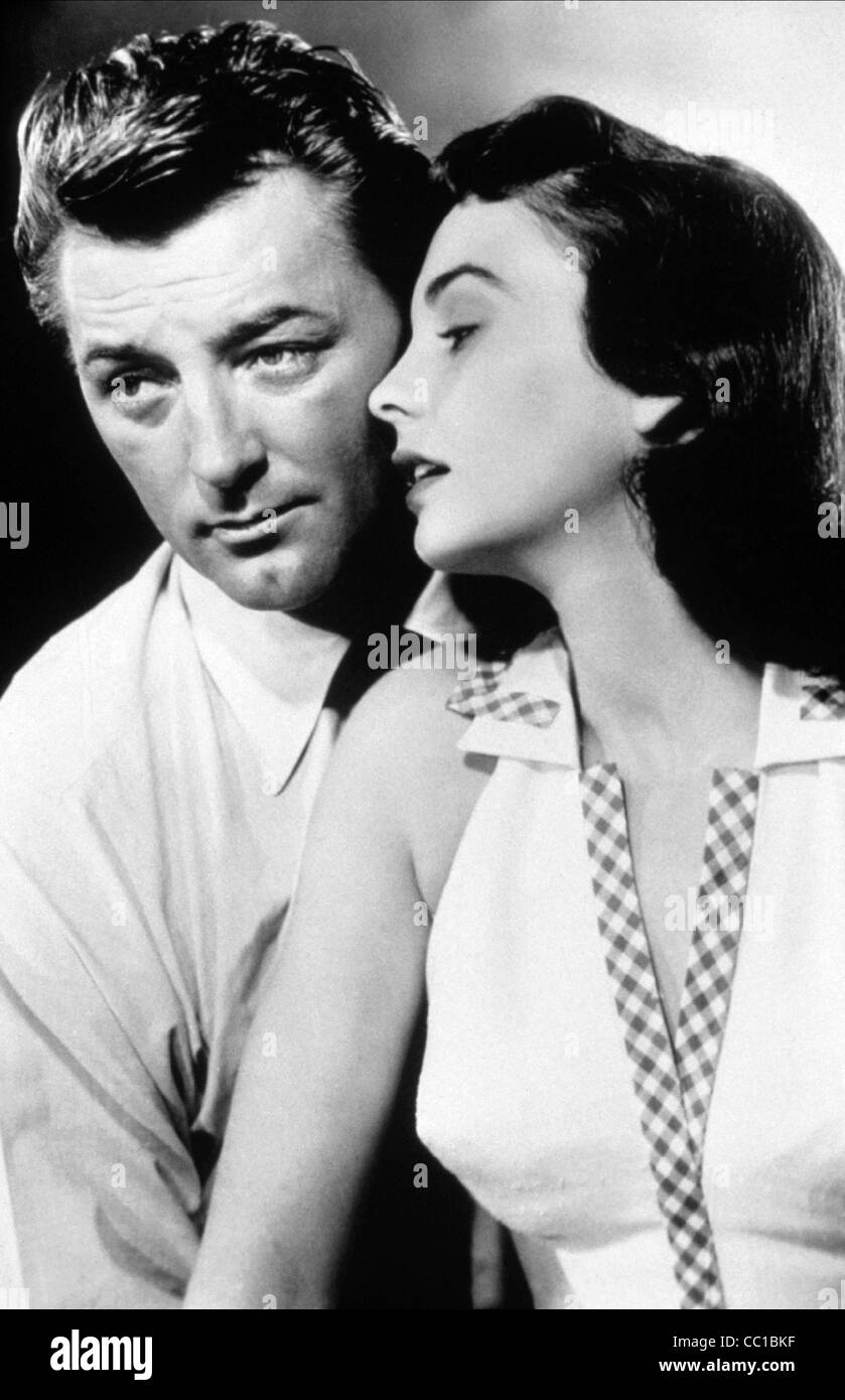 ROBERT MITCHUM, JEAN SIMMONS, ANGEL FACE, 1952 Banque D'Images