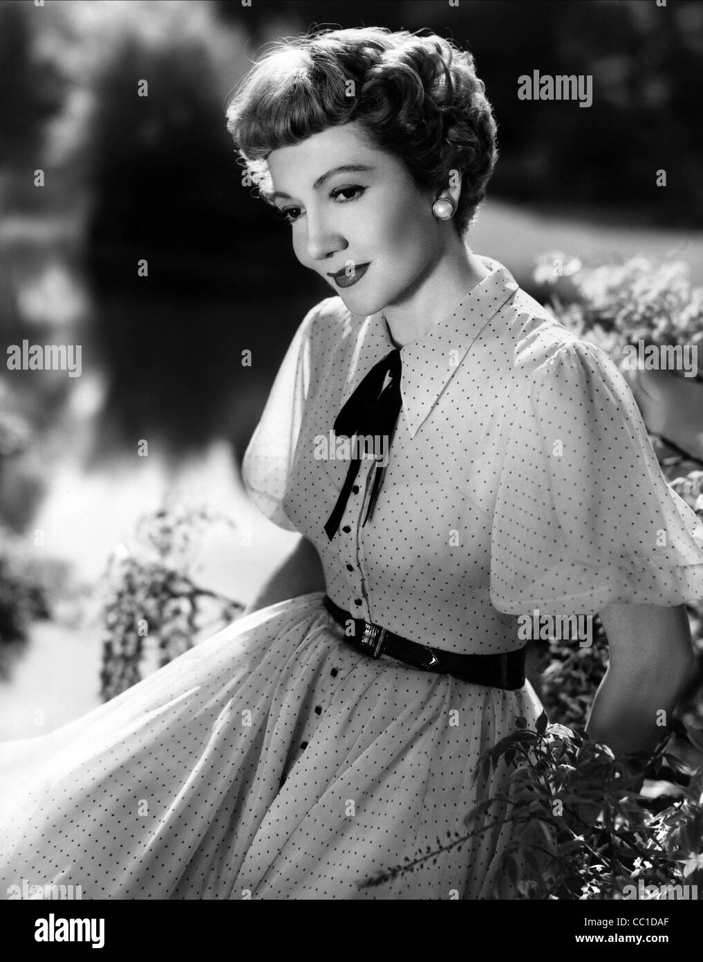 CLAUDETTE COLBERT LE SEMOIR'S WIFE (1952) Banque D'Images