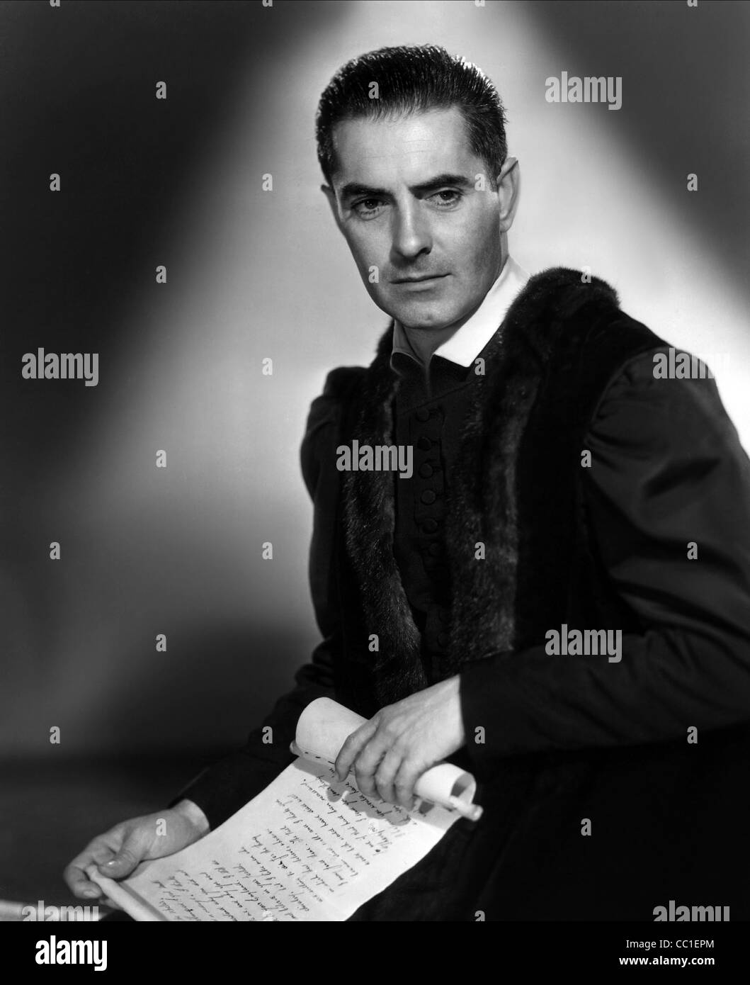 TYRONE POWER THE BLACK ROSE (1950) Banque D'Images