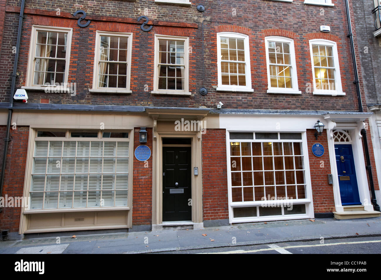 Bâtiments classés de catégorie 2 Old queen Street Londres Angleterre Royaume-Uni Royaume-Uni y compris l'ancienne maison de la fondation beaverbrook Banque D'Images