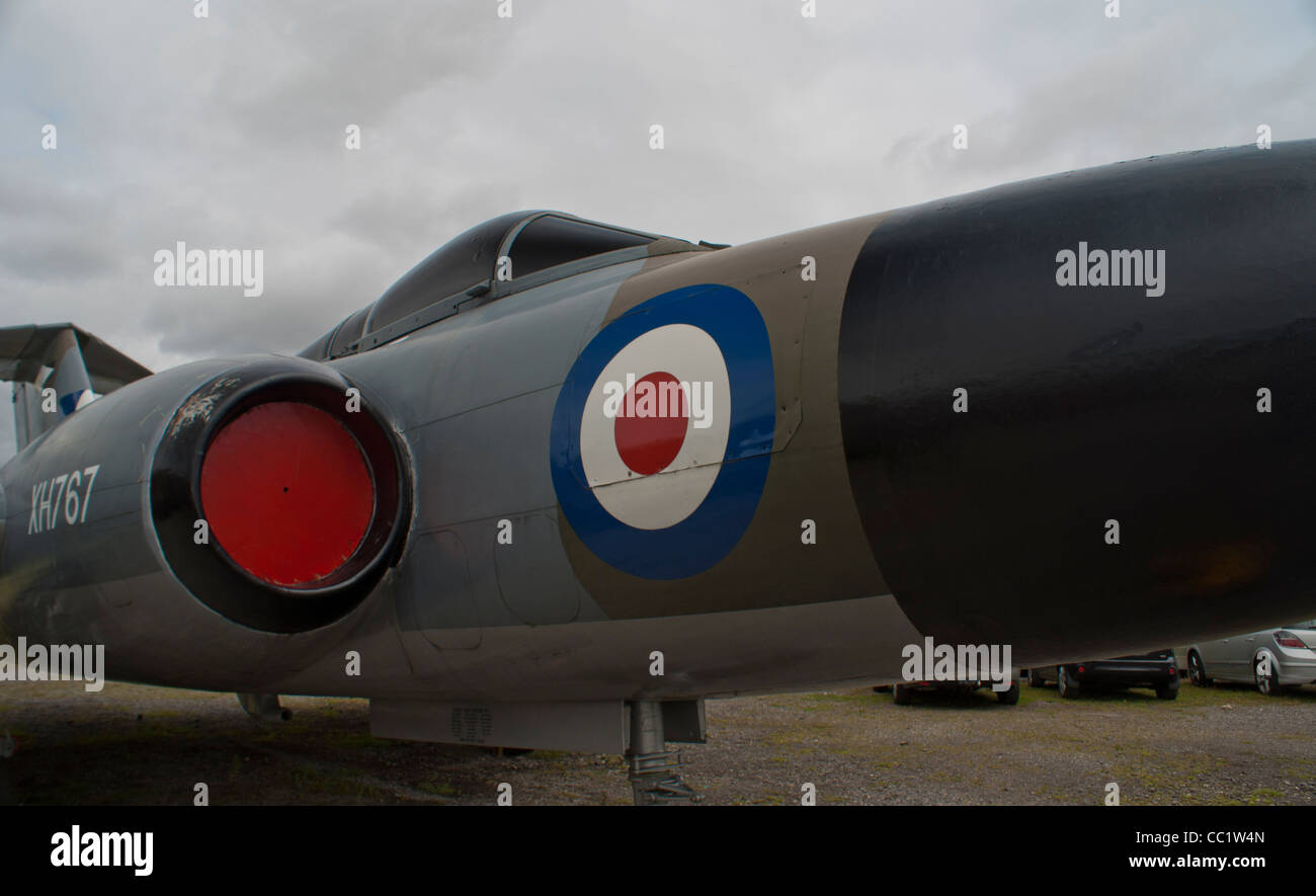 Intercepteur Javelin Gloster RAF Banque D'Images