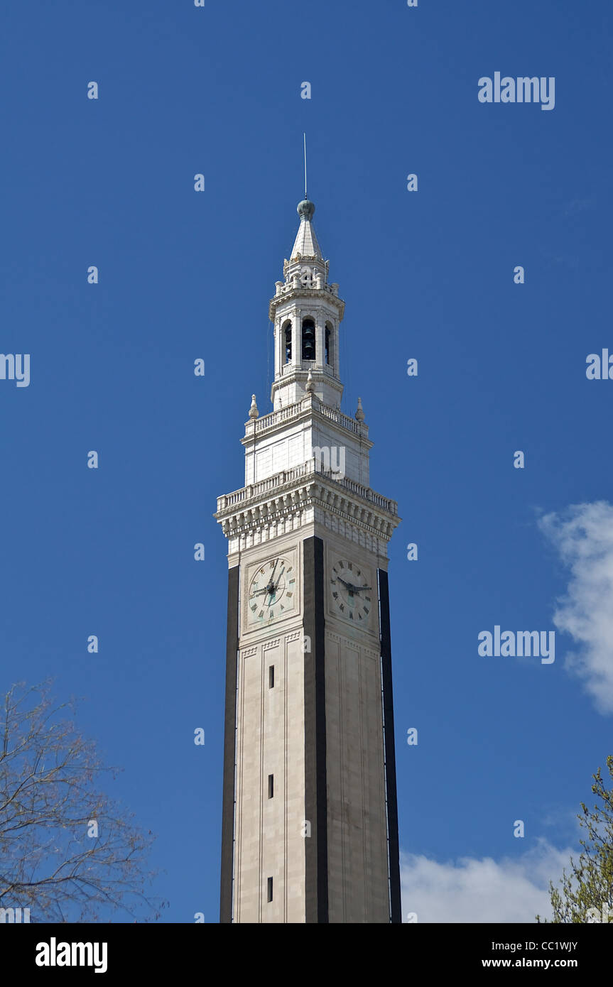Groupe Municipal Campanile, Springfield, Massachusetts, United States Banque D'Images