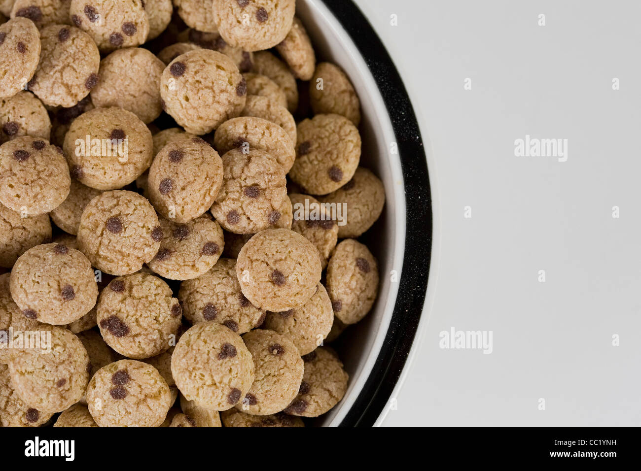 Cookie Crisp céréales petit déjeuner. Banque D'Images