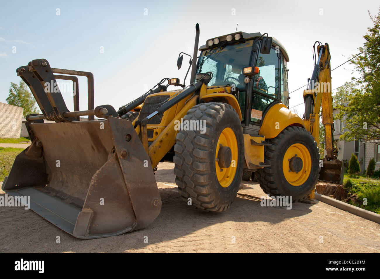 excavatrice Banque D'Images