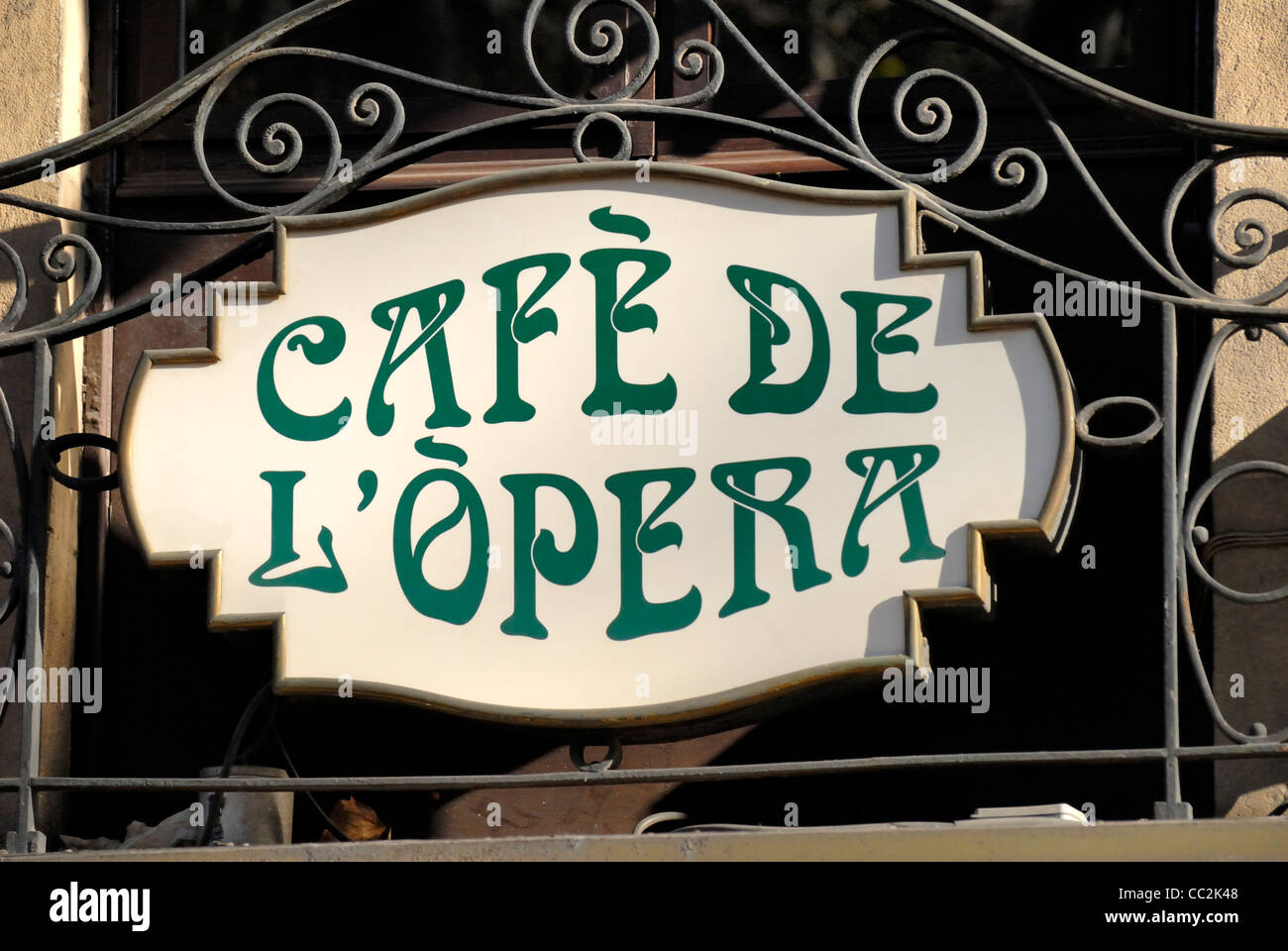 Barcelone, Espagne. La Rambla. Cafe de l'Opera à No 74 (1929) Banque D'Images