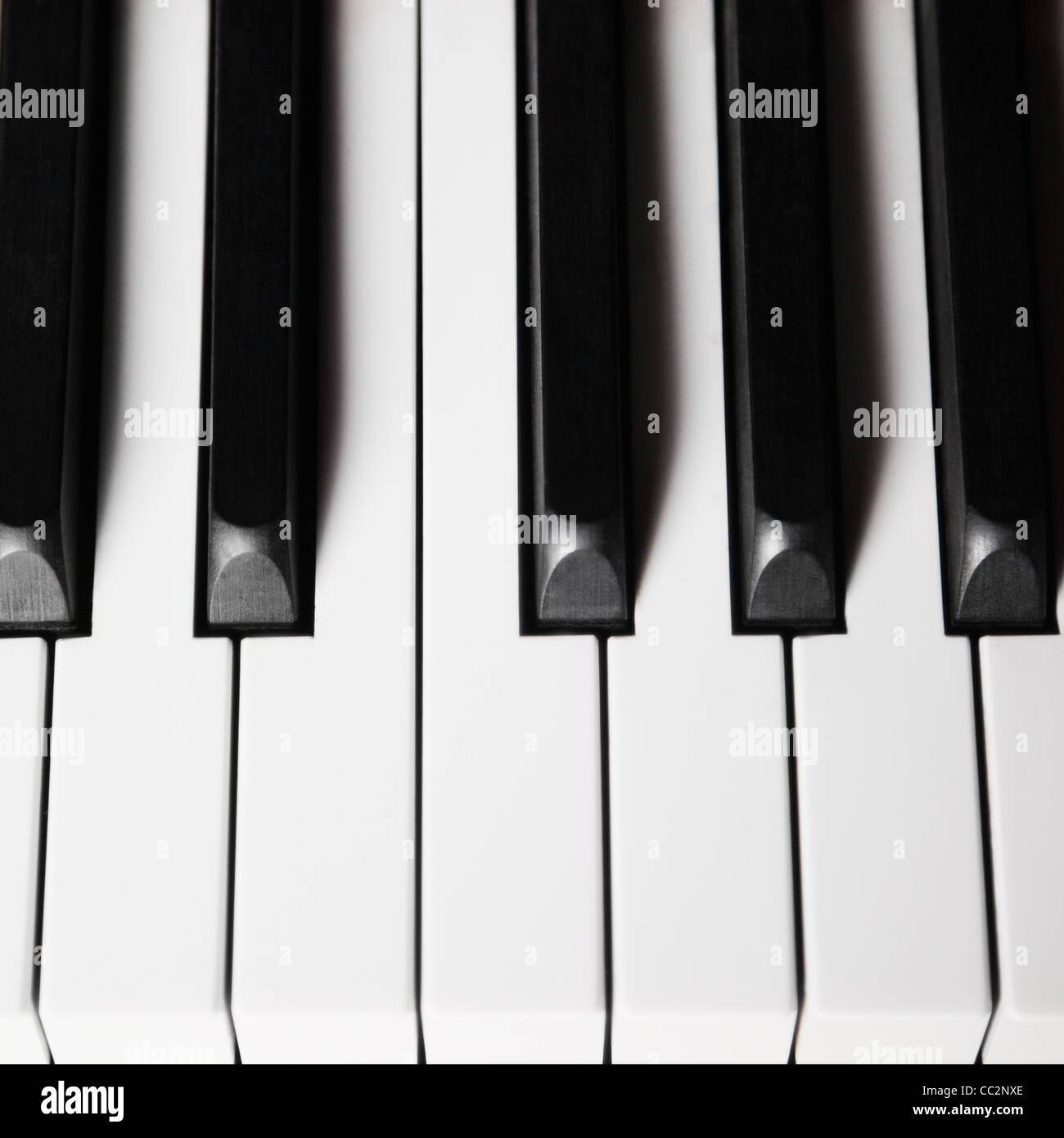 L'Irlande, comté de Westmeath, touches de piano Banque D'Images