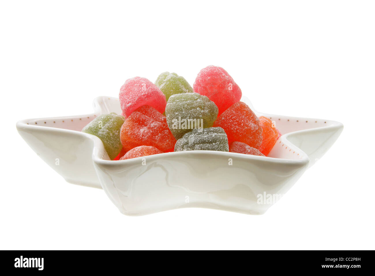 Gelée de fruits glacés Banque D'Images