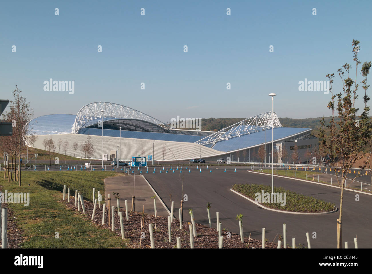 L'Amex ou American Express Community Stadium, domicile de Brighton et Hove Albion football club en Flamer, Brighton, Royaume-Uni. Banque D'Images L'Amex ou American Express Community Stadium, domicile de Brighton et Hove Albion football club en Flamer, Brighton, Royaume-Uni. Banque D'Images