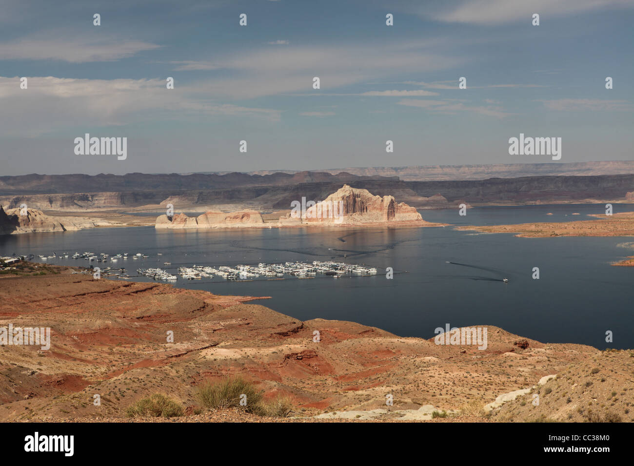 Lake Powell Resort Utah/Arizona USA Banque D'Images