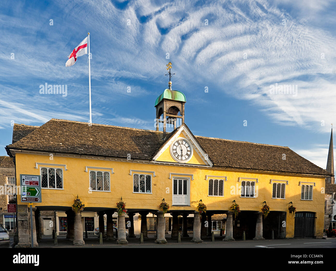 Market Hall Tetbury Banque D'Images