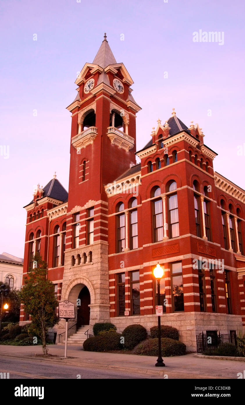 Wilmington (Caroline du Nord, Caroline du Nord. New Hanover County Courthouse. Banque D'Images