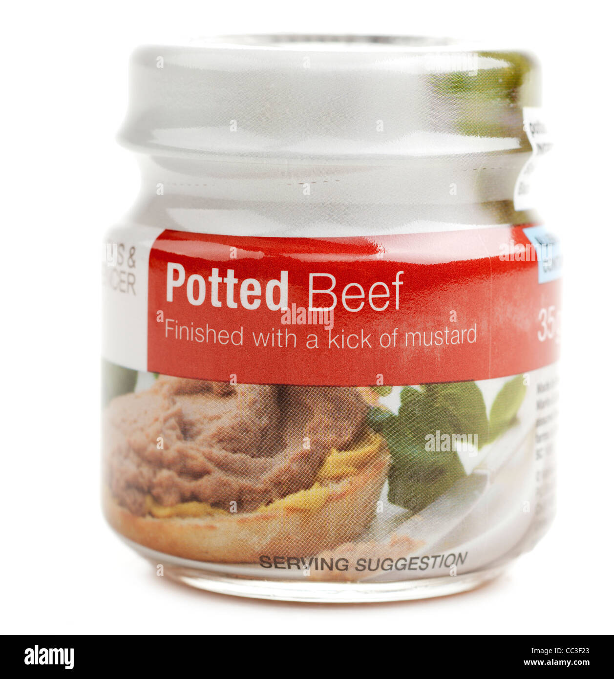 Pot de boeuf en Pot Banque D'Images