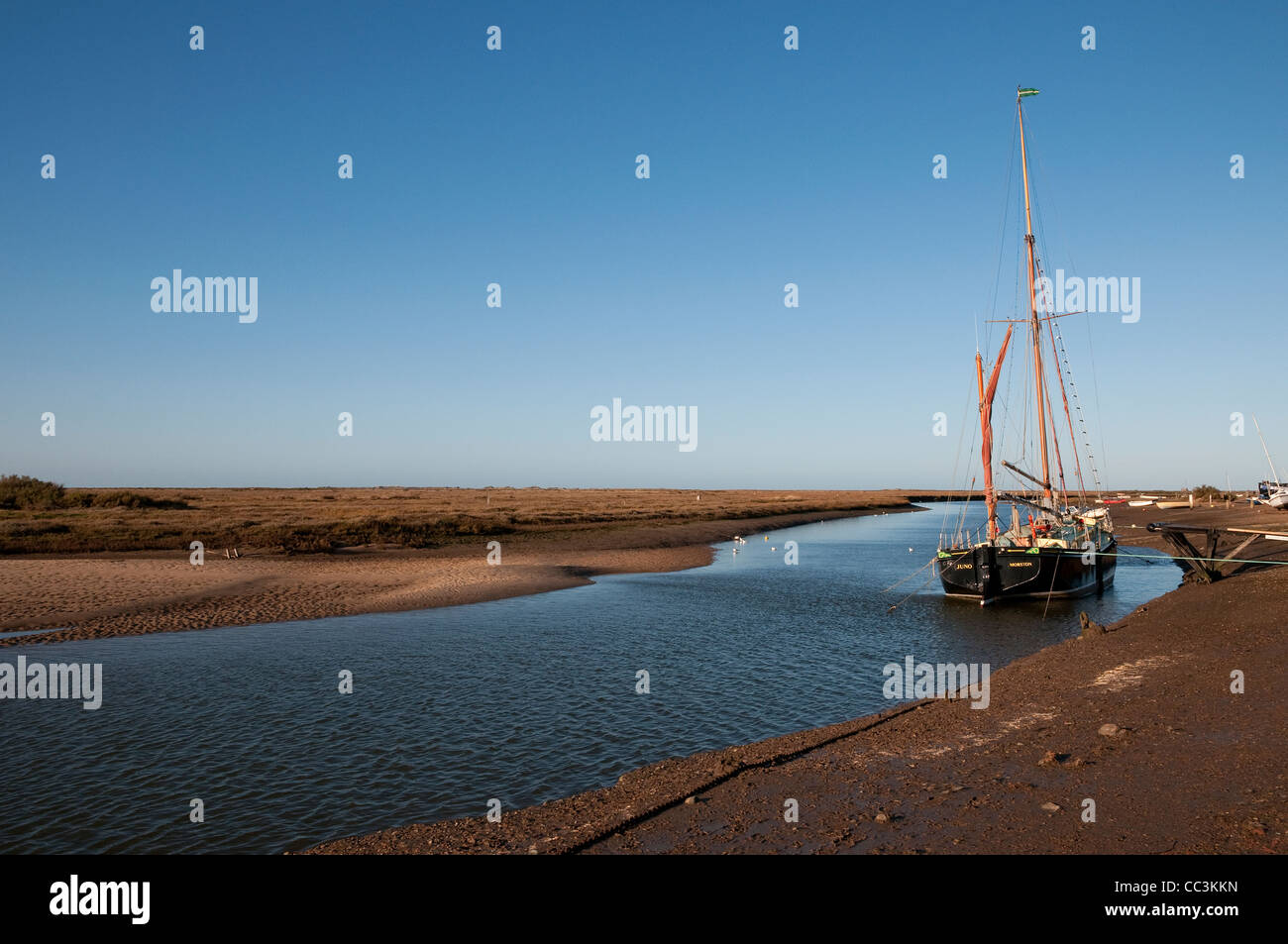 Blakeney quay, North Norfolk, Angleterre Banque D'Images