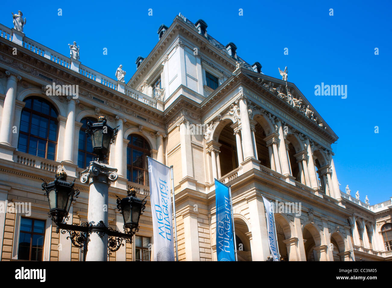 Wien, Österreich, 1 Doktor-Karl Universitätsgebäude Lueger-Ring-, Banque D'Images