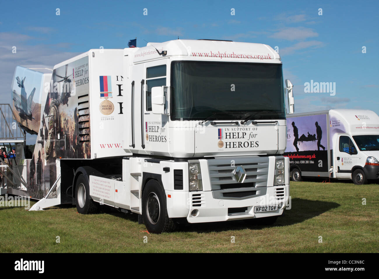 Camion Renault Magnum Banque D'Images