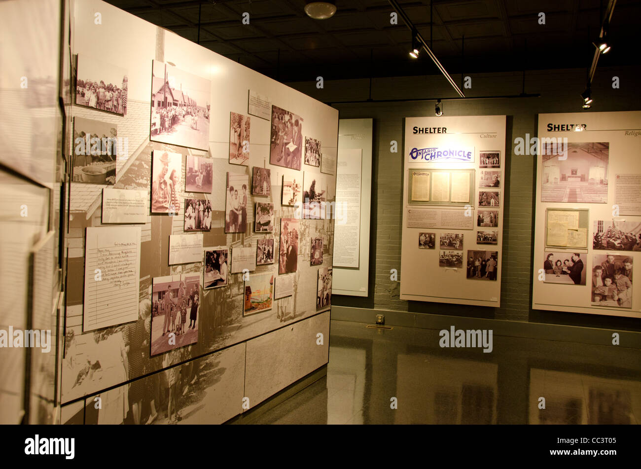 L'État de New York, d'Oswego. Refuge Museum et le Centre d'éducation. Banque D'Images