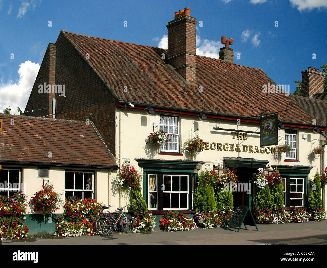 Le George & Dragon Pub et Restaurant, Wendover, Bucks Banque D'Images