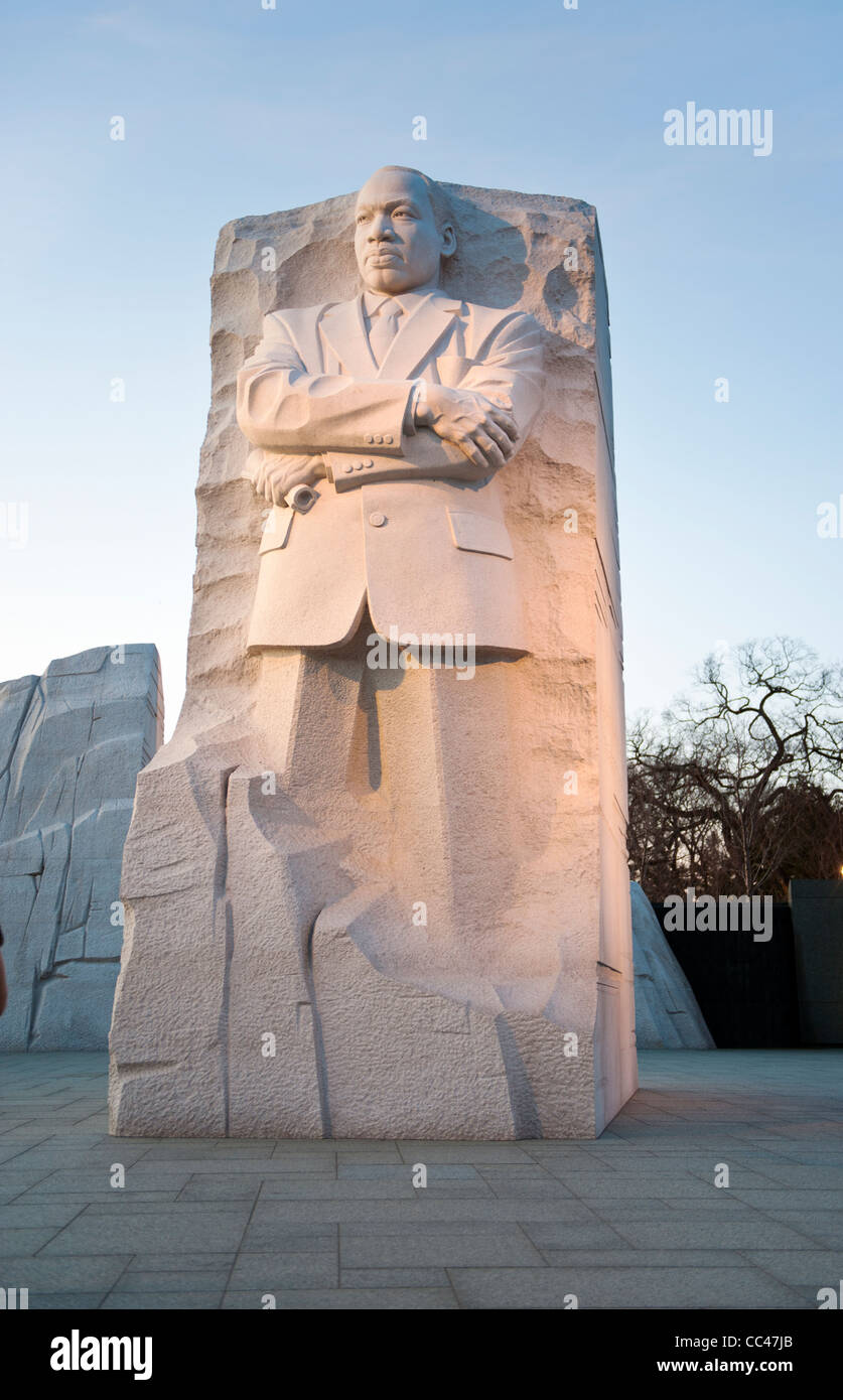 Le nouveau mémorial Martin Luther King à Washington DC Banque D'Images