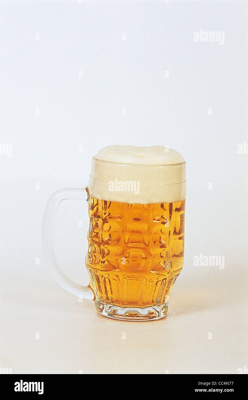 BeerMexican Casta en allemand Jug Banque D'Images