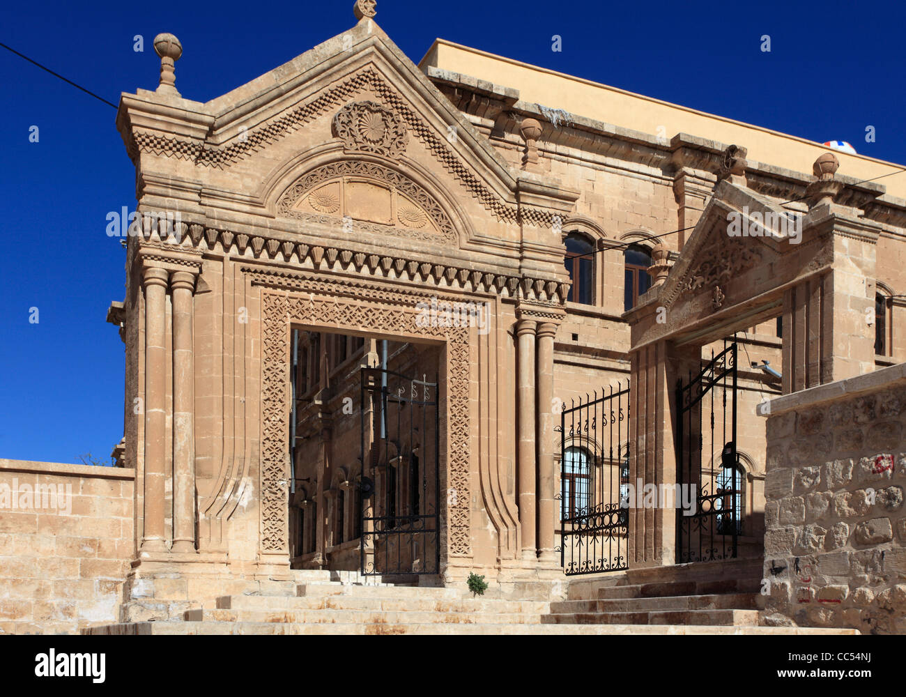 La Turquie, Mardin, l'architecture historique, Banque D'Images