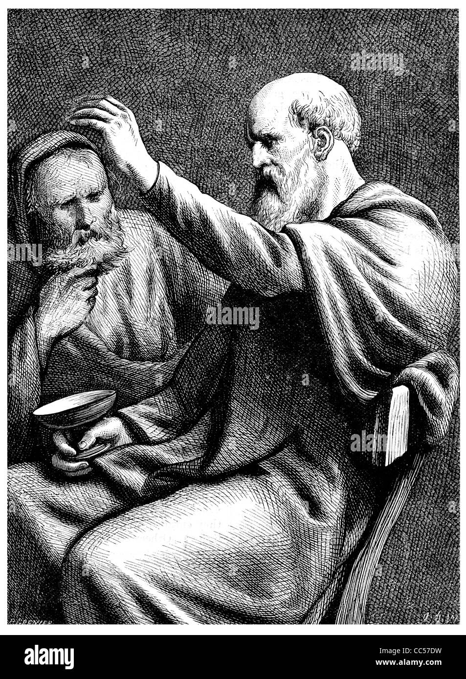 Wine Shop la Rome antique Banque D'Images