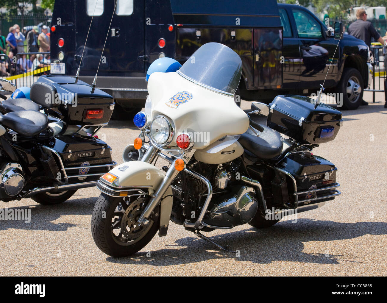 Harley davidson police motorcycle Banque de photographies et d'images à  haute résolution - Alamy