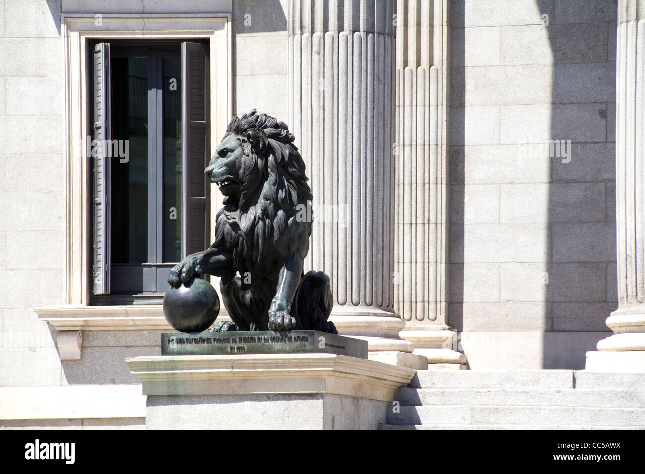 Congrès des députés de l'Espagne Banque D'Images