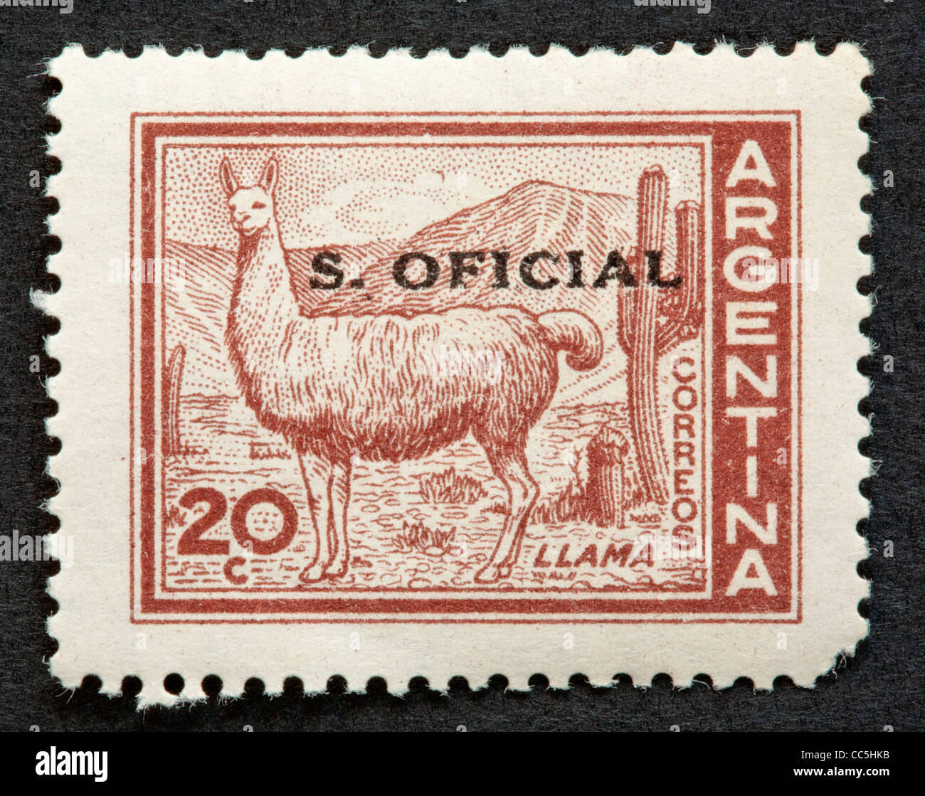 Argentina argentine postage stamp stamp Banque de photographies et d ...