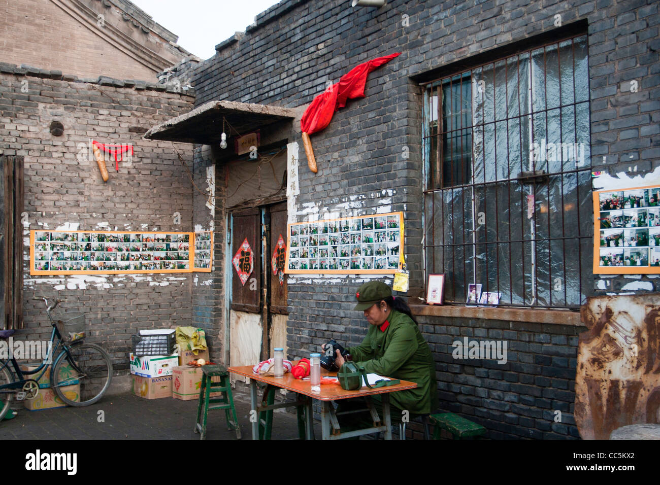 Pingyao International Photography Festival, Pingyao, ville ancienne, Jinzhong, Shangxi , Chine Banque D'Images