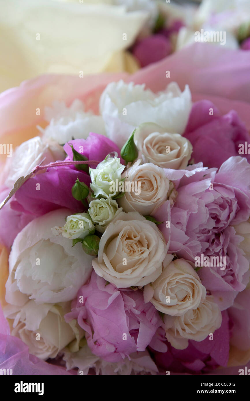 Bouquet de fleurs de mariage Banque D'Images Bouquet de fleurs de mariage Banque D'Images