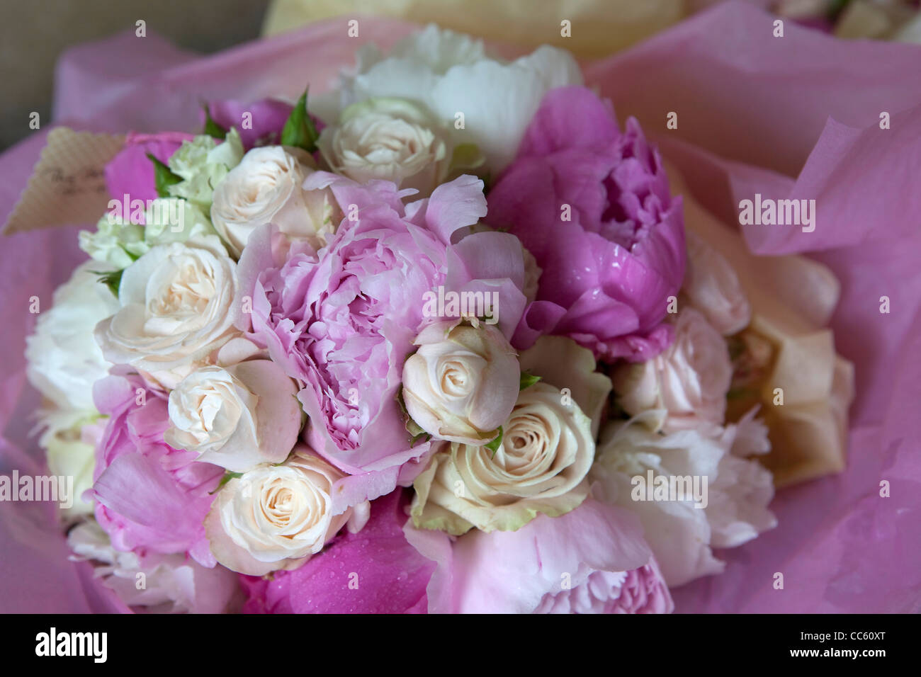 Bouquet de fleurs de mariage Banque D'Images Bouquet de fleurs de mariage Banque D'Images