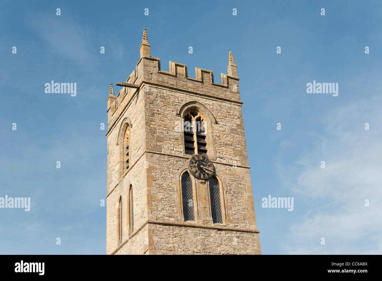 L'église paroissiale de Saint Pierre, Welford-sur-Avon, dans le Warwickshire, Angleterre, RU Banque D'Images