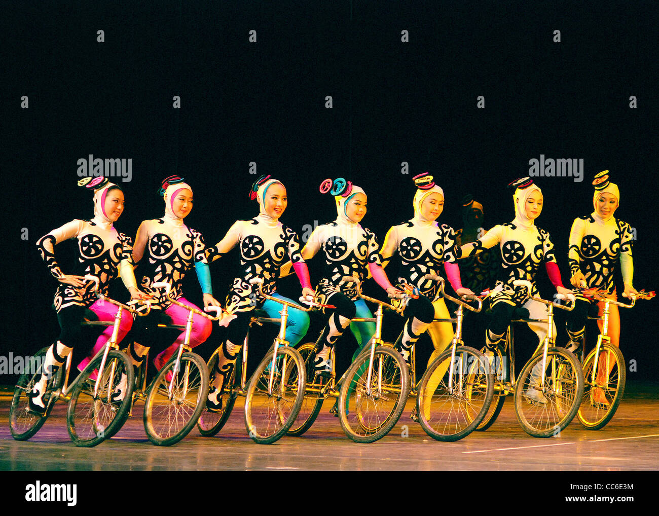 L'acrobatie chinoise, Pékin, Chine Banque D'Images