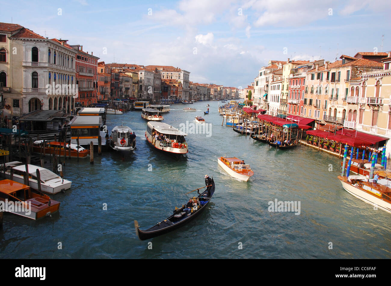 Grand Canal, Venise, Italie Banque D'Images