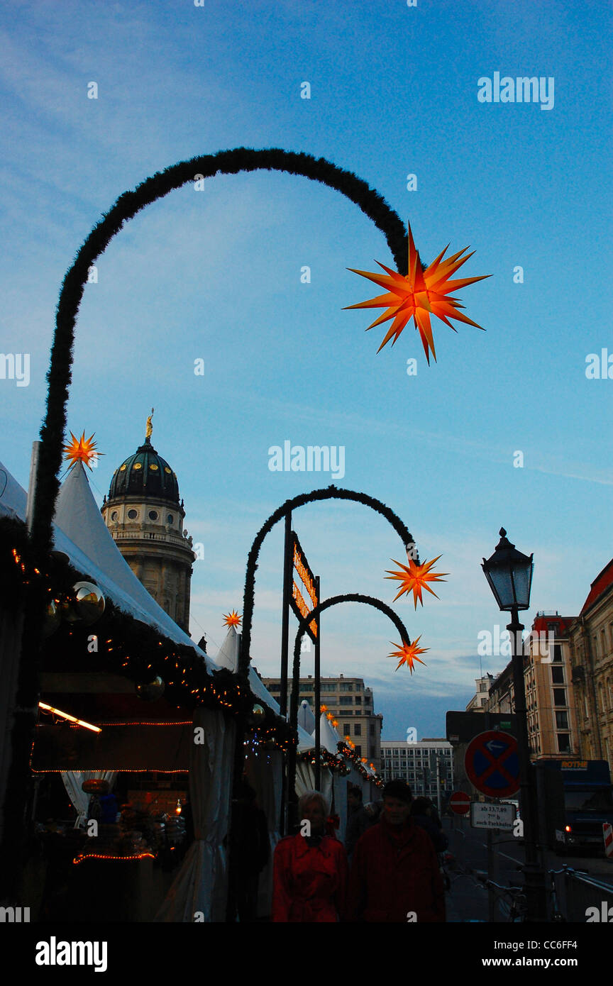 Berlin pendant le jour de Noël, Allemagne Banque D'Images