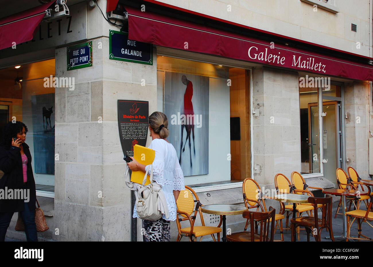 Cafe Bar, Paris, France Banque D'Images