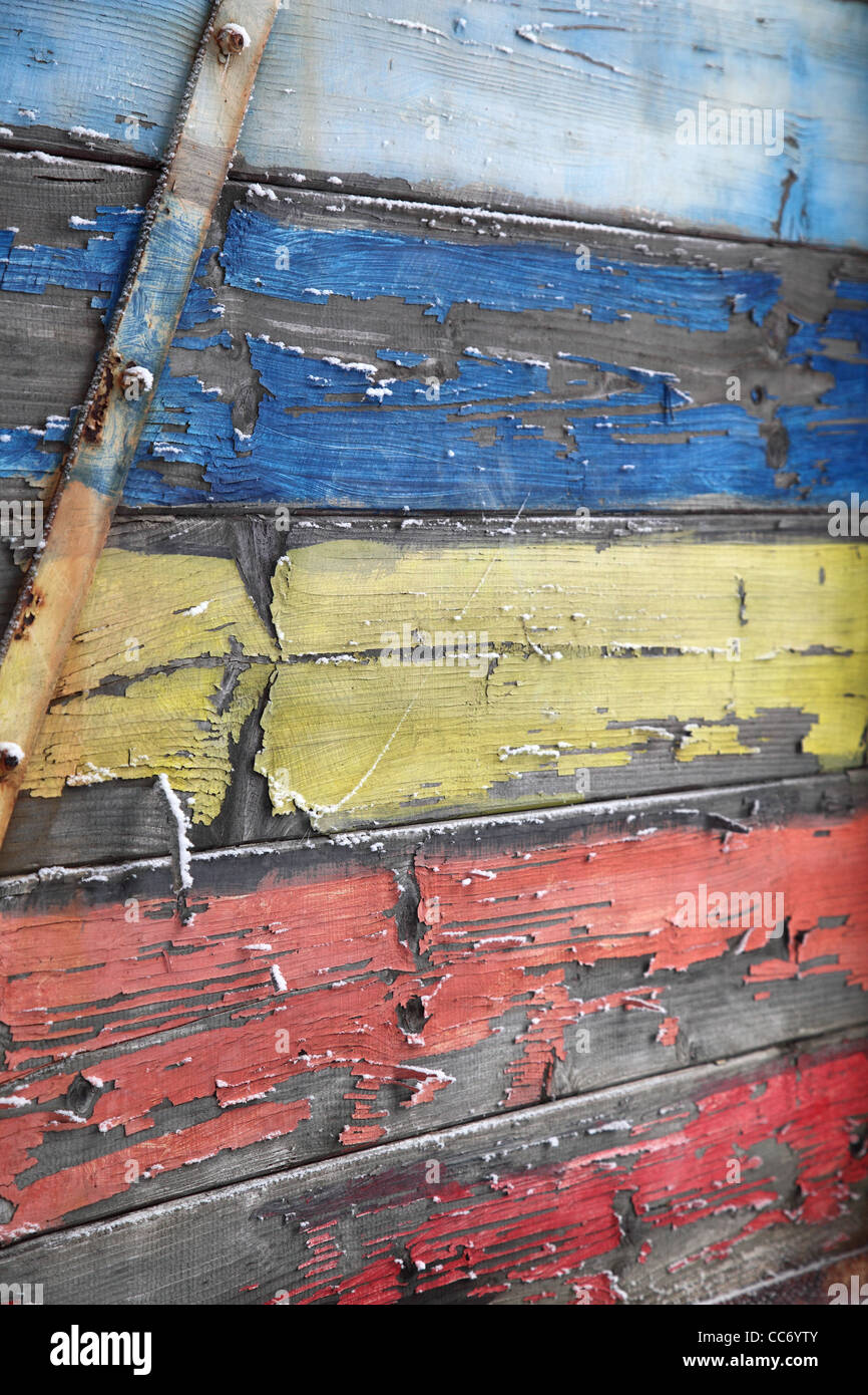 Clôture en bois abstract background Banque D'Images