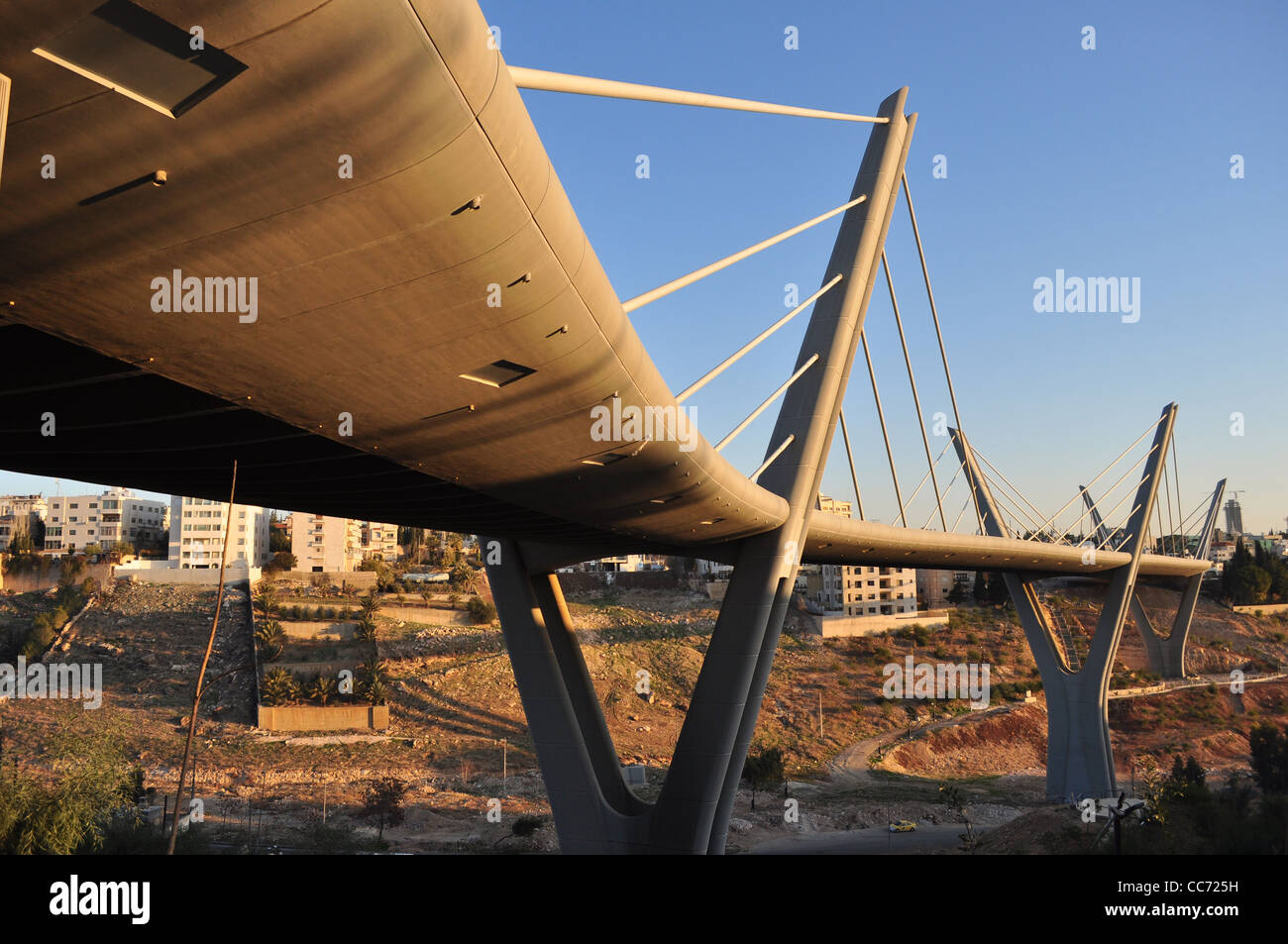 Pont surélevé,Jordanie à Amman Banque D'Images