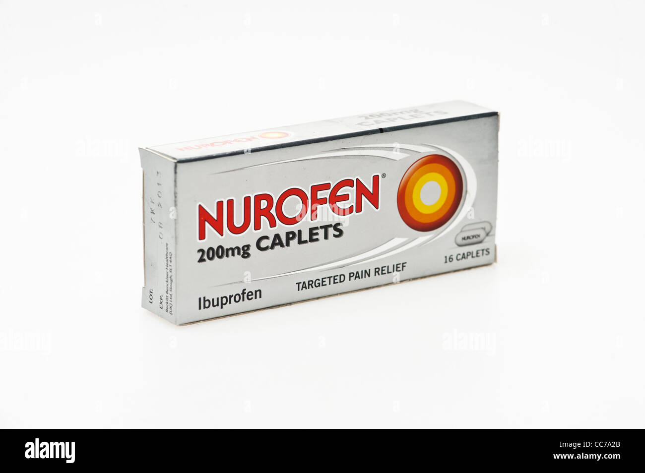Un pack de nurofen 200mg comprimés Les comprimés d'ibuprofène analgésique UK Banque D'Images