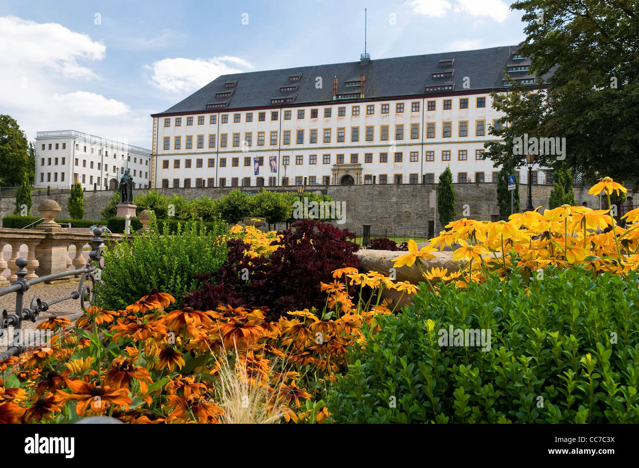 Château de Friedenstein, Gotha, Thuringe, Allemagne, Europe Banque D'Images