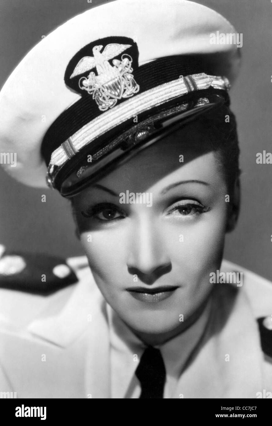 Marlene Dietrich (27 décembre 1901 - 6 mai 1992) - actrice et chanteuse germano-américain - vêtements masculin Banque D'Images