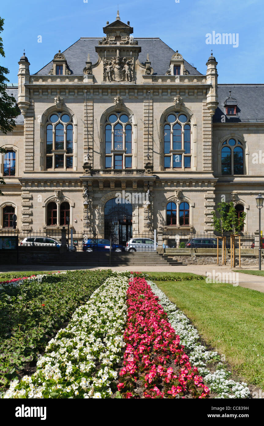 Maison des états, le congrès et centre culturel, château, Merseburg, Saxe-Anhalt, Allemagne, Europe Banque D'Images