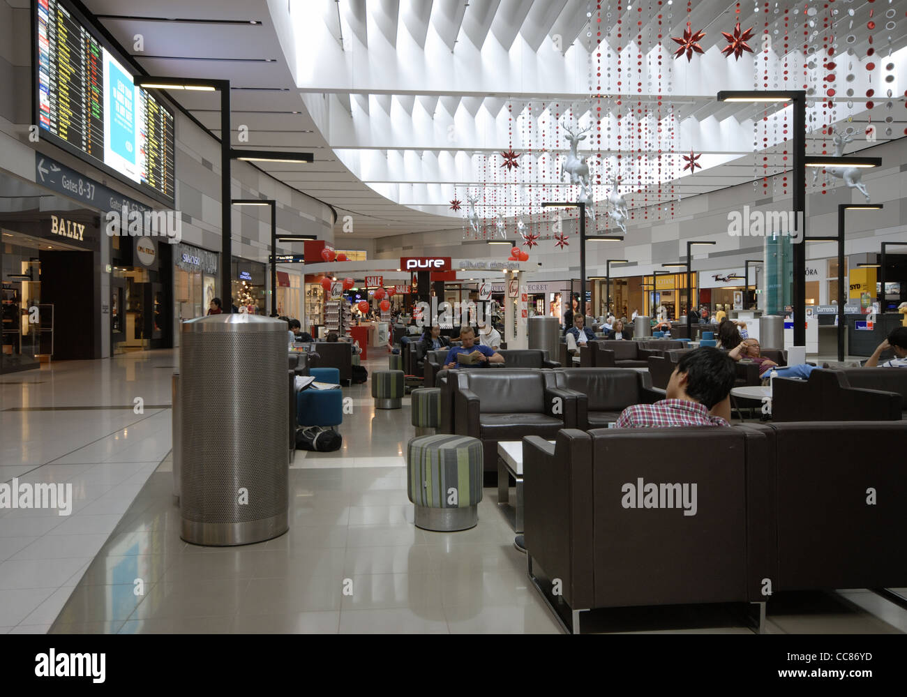 L'aéroport, Sydney, Australie Banque D'Images