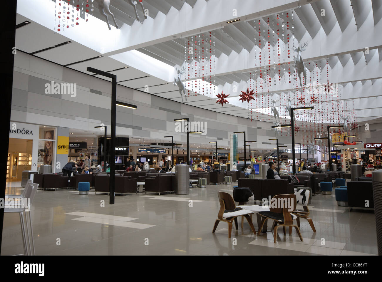 L'aéroport, Sydney, Australie Banque D'Images